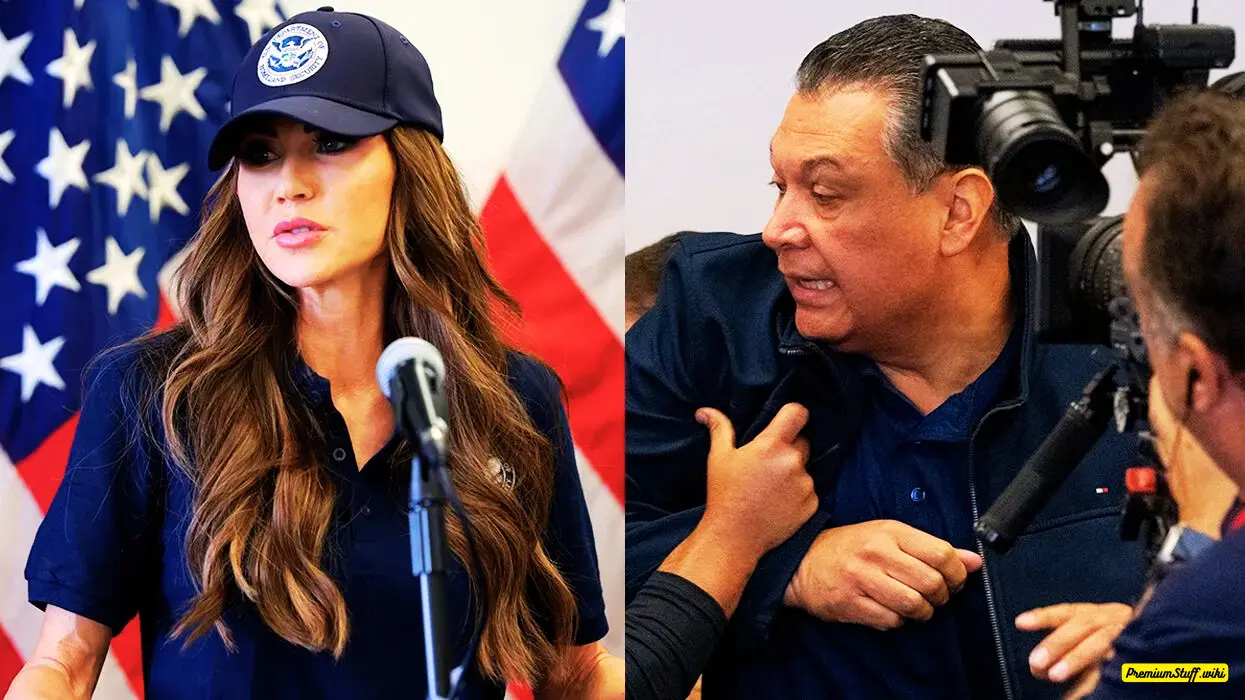 Alex Padilla Forcibly Removed from DHS Press Conference news