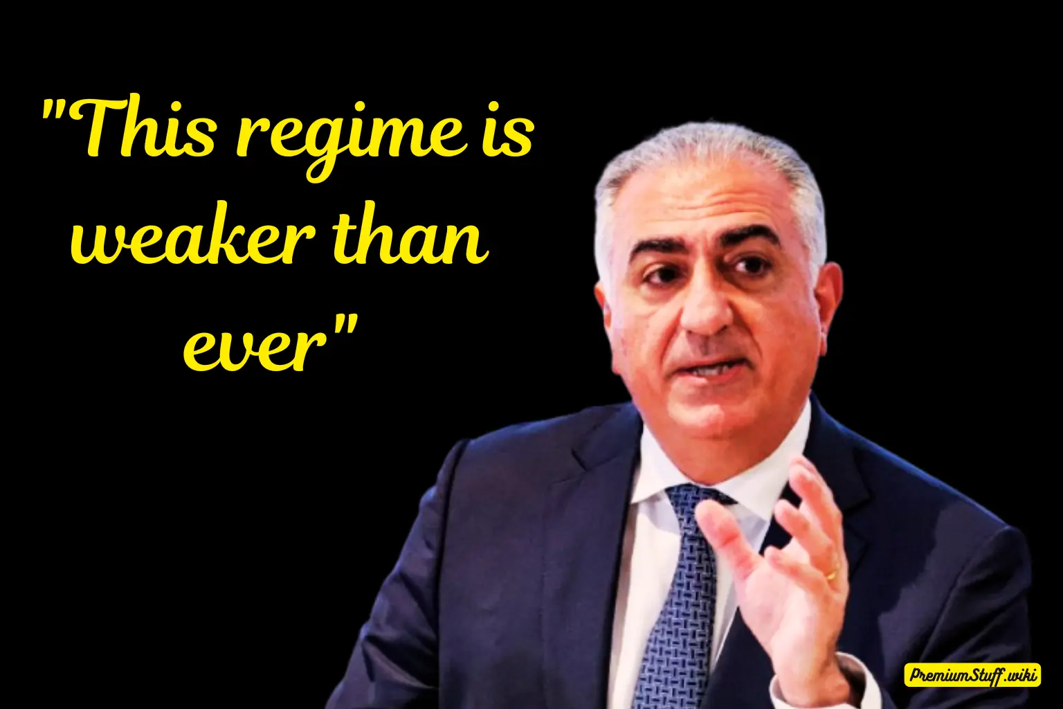 Exiled Prince Urges Regime Change as Crisis Grows