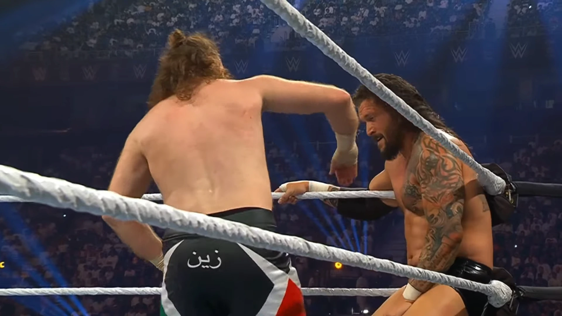 Sami Zayn vs Karrion Kross Night of Champion Match on Ryadh 2025 1-37 screenshot