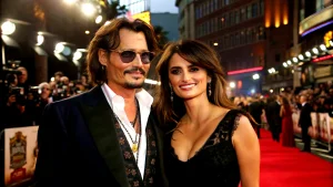 Depp and Cruz Reunite on Historic Film Set