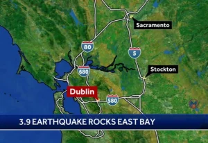 Magnitude 3.0 Earthquake Rattles East Bay Near Dublin