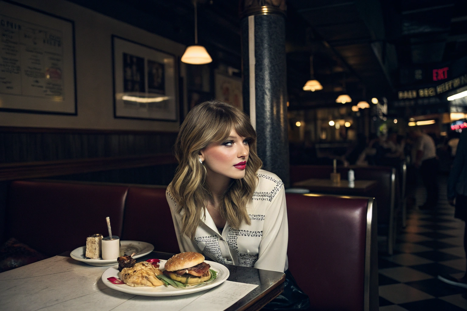 Taylor Swift and Travis Kelce Enjoy Intimate Ohio Lunch Date Amid Deepening Romance taylor-swift-in-a-restaurant-photographed-by–a-pa